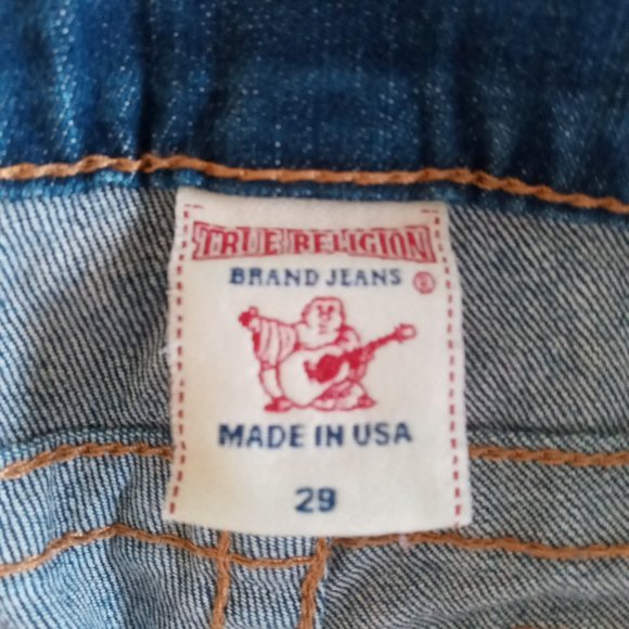 True Religion Julie Low rise straight leg dark wash Jeans Size 29 - Picture 6 of 10